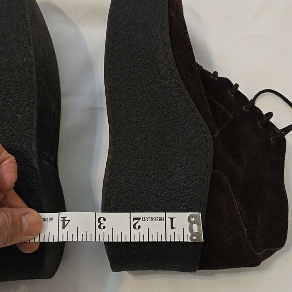 Robert clergerie suede platform shoes size 8 - Picture 8 of 10